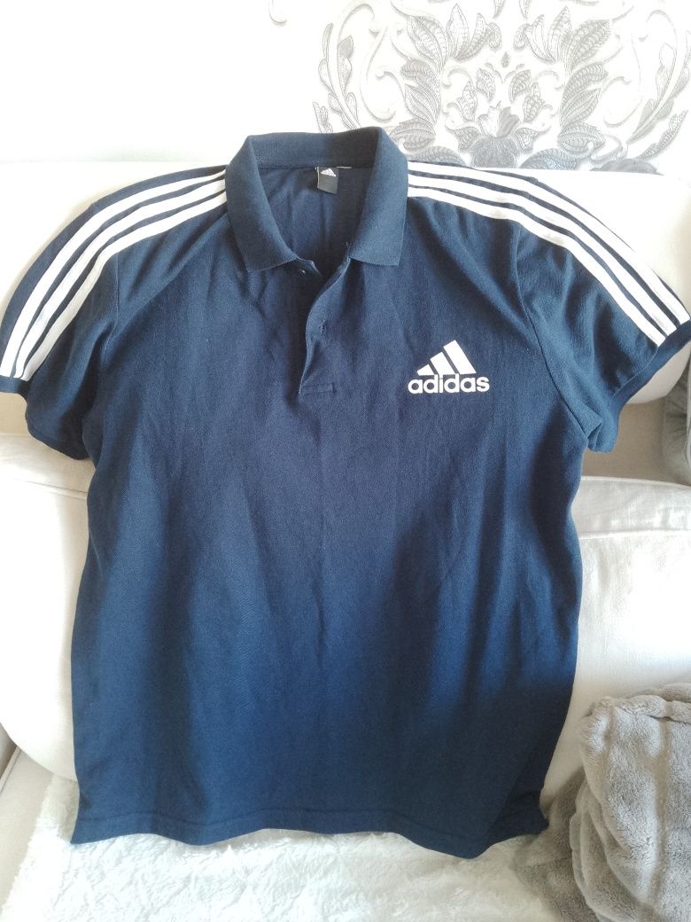 Bluzka Adidas XXL granatowa