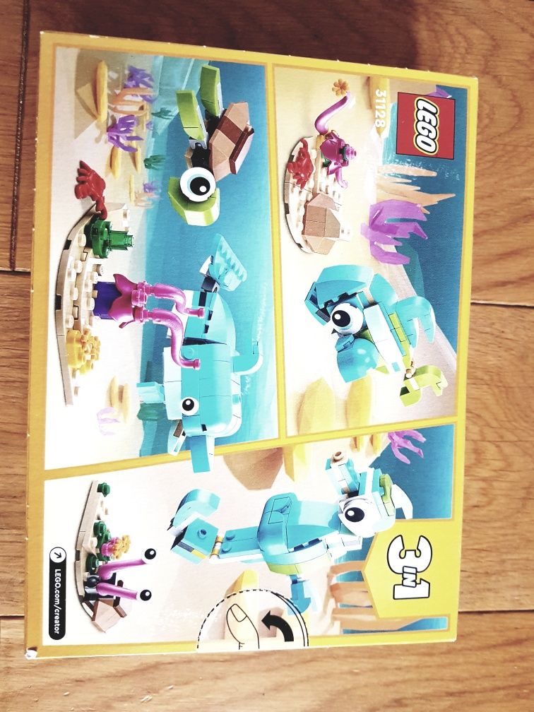 Lego creator 3w1 delfin i żółw 31128