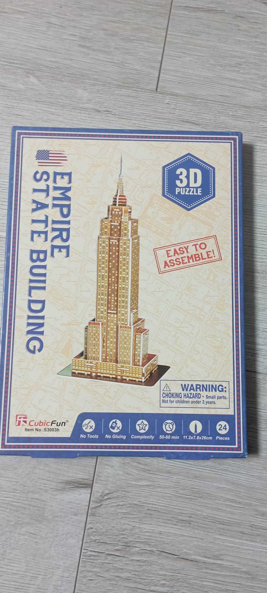 Piankowe Puzzle 3D Empire State Building
