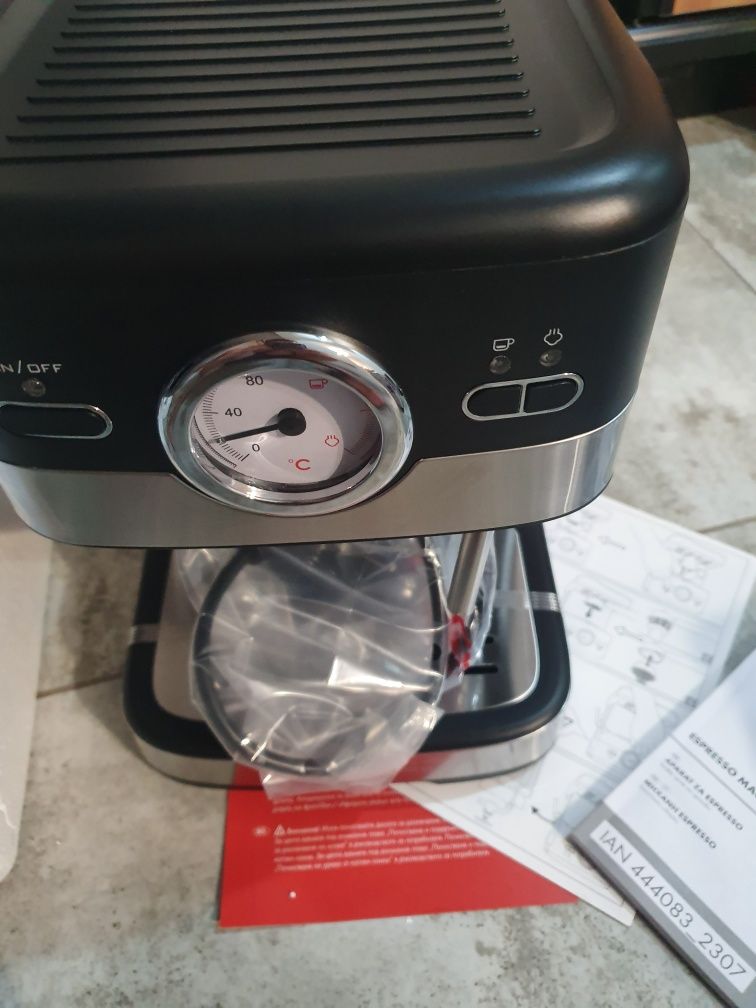 SILVERCREST® Ekspres do kawy ciśnieniowy SEM 1100 C5, 1100 W