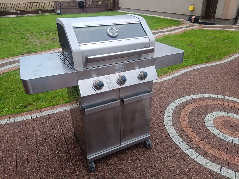 Grill gazowy duży tanio żeliwo