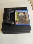 Playstation 4 slim 1TB c/ jogo e 1 comando