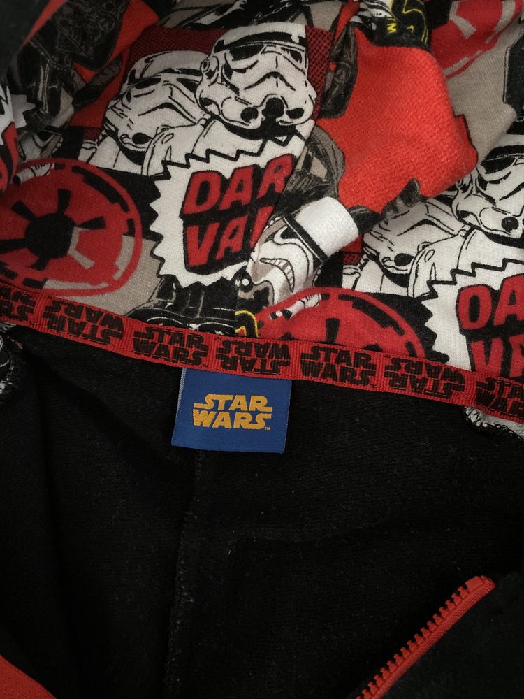Pajac piżama kombinezon z kapturem Star Wars