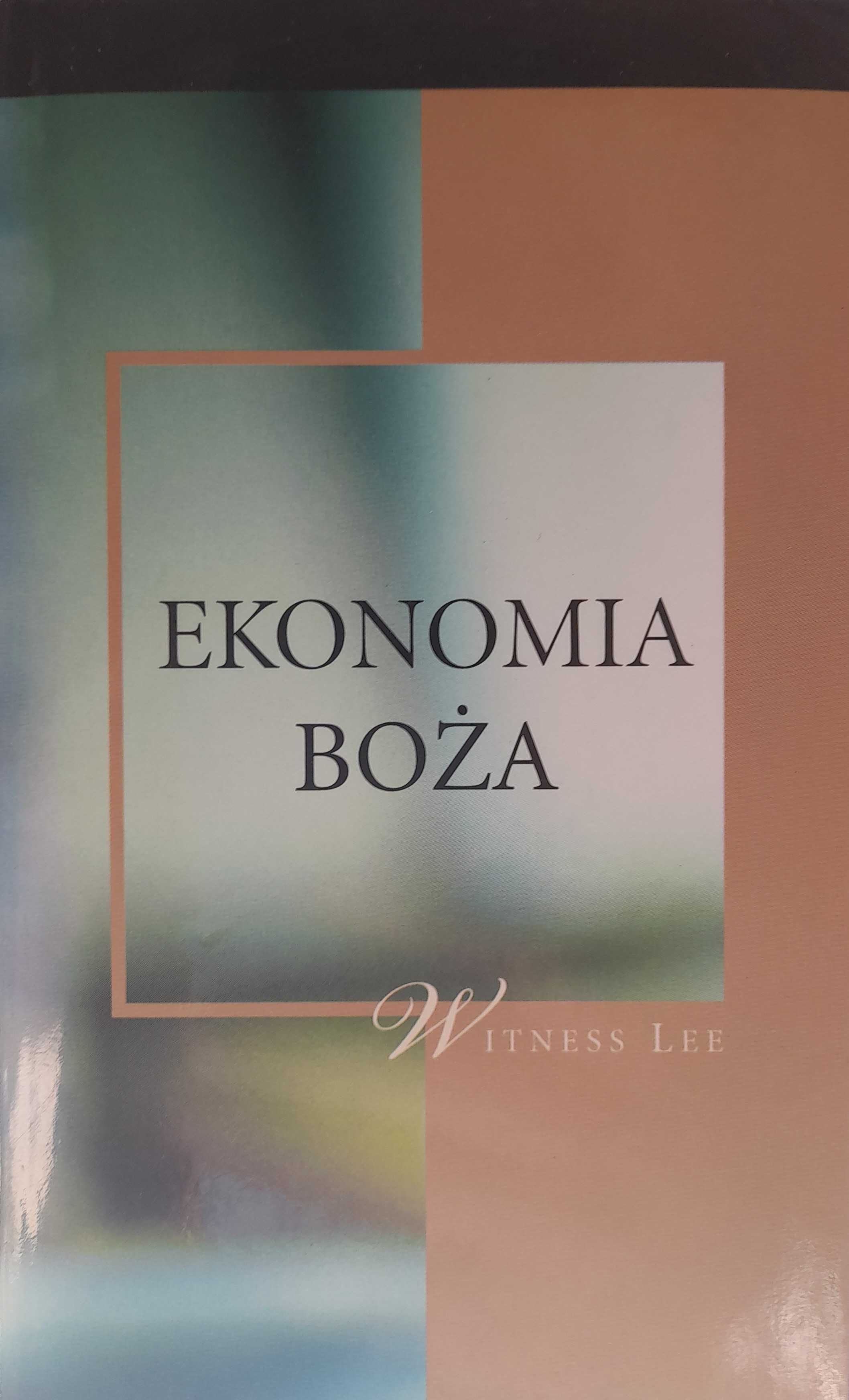 Ekonomia Boża - Witness Lee