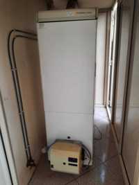 Caldeira a gasóleo para habitação com depósito de 90 l de água quente