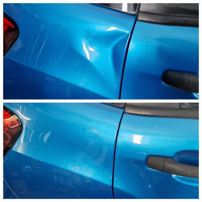 Usuwanie wgnieceń bez lakierowania metodą PDR Gradobicie