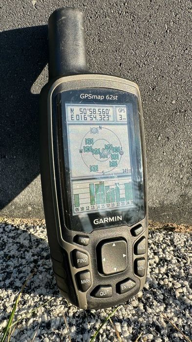 Garmin GPSmap 62st nawigacja turystyczna GPS