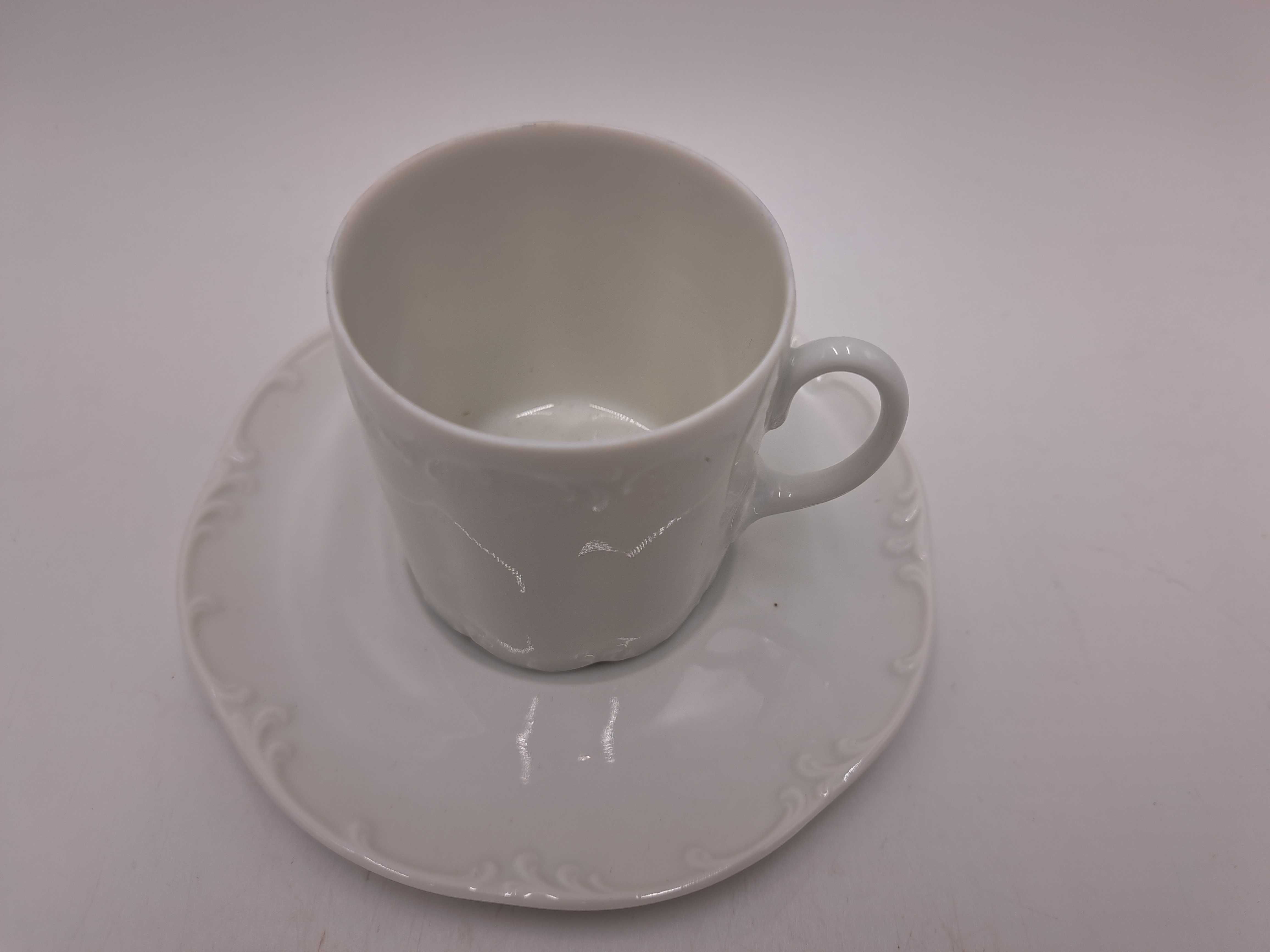 Filiżanka spodek Rosenthal Classic Rose duo reliefy litron