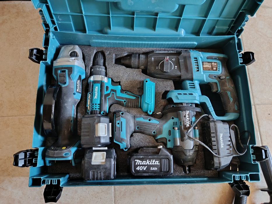 Ferramentas parafusadeira torna elevador a bateria