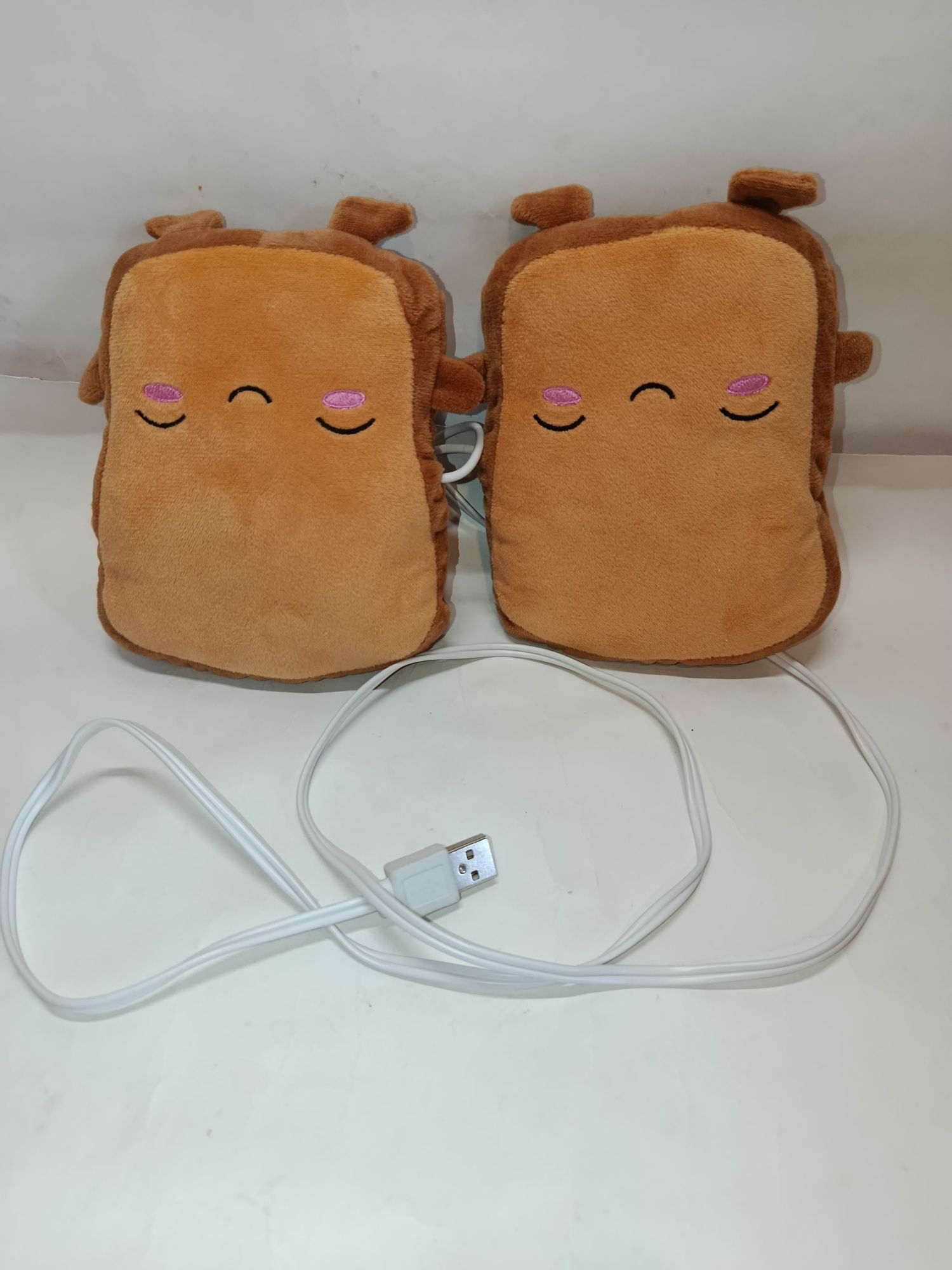 Перчатки с подогревом без пальцев Тосты от USB при роботе на компьютер