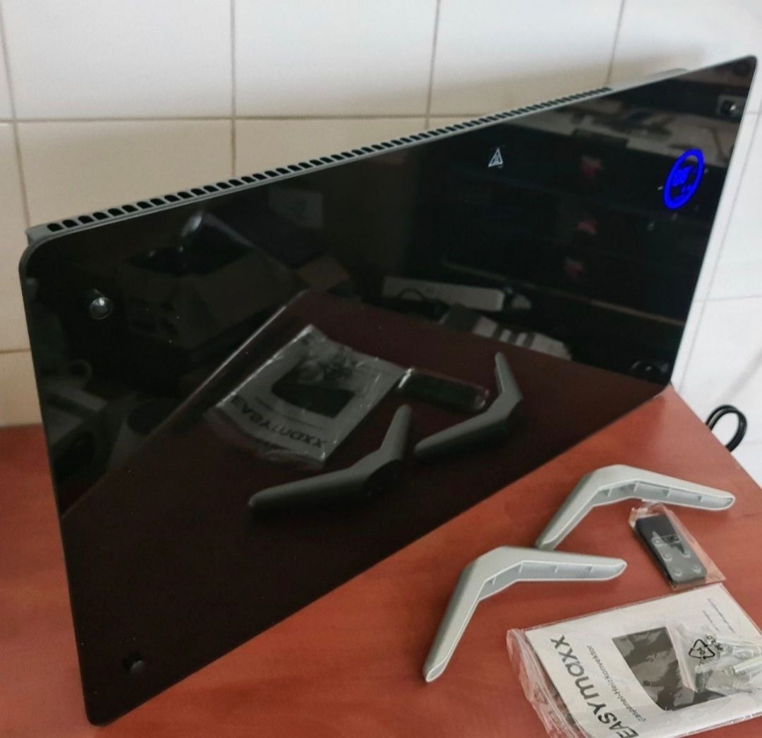 NOWY grzejnik elektryczny z pilotem i termostatem
