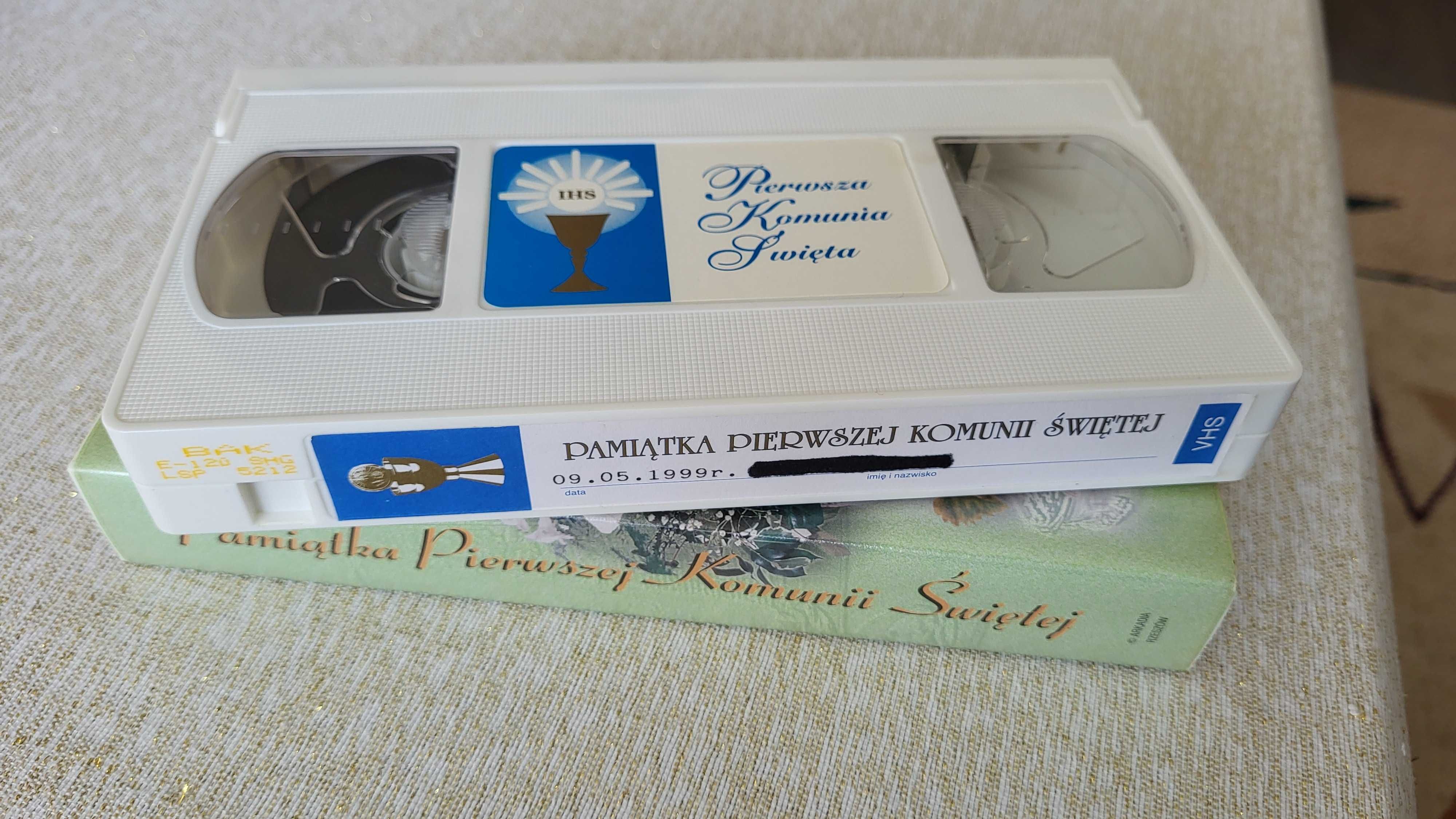 6 kaset VHS w pudełkach