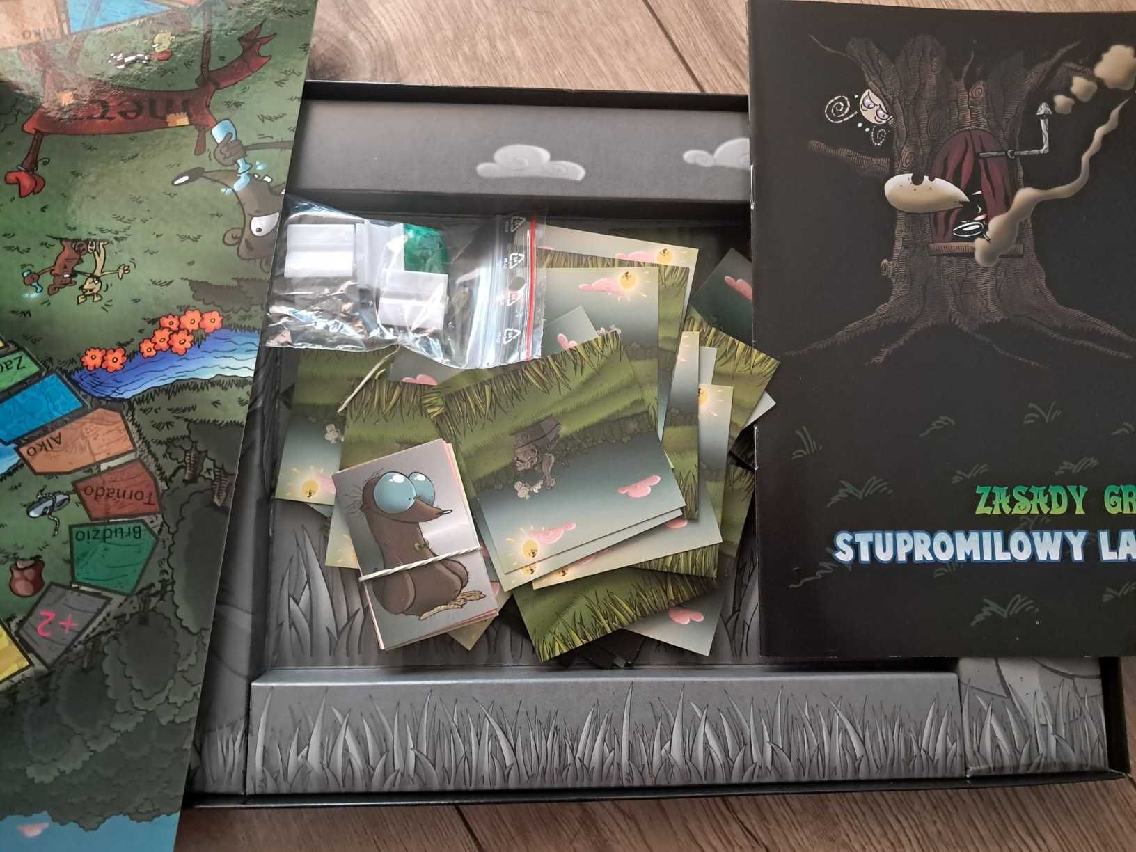 Stupromilowy las - gra planszowa