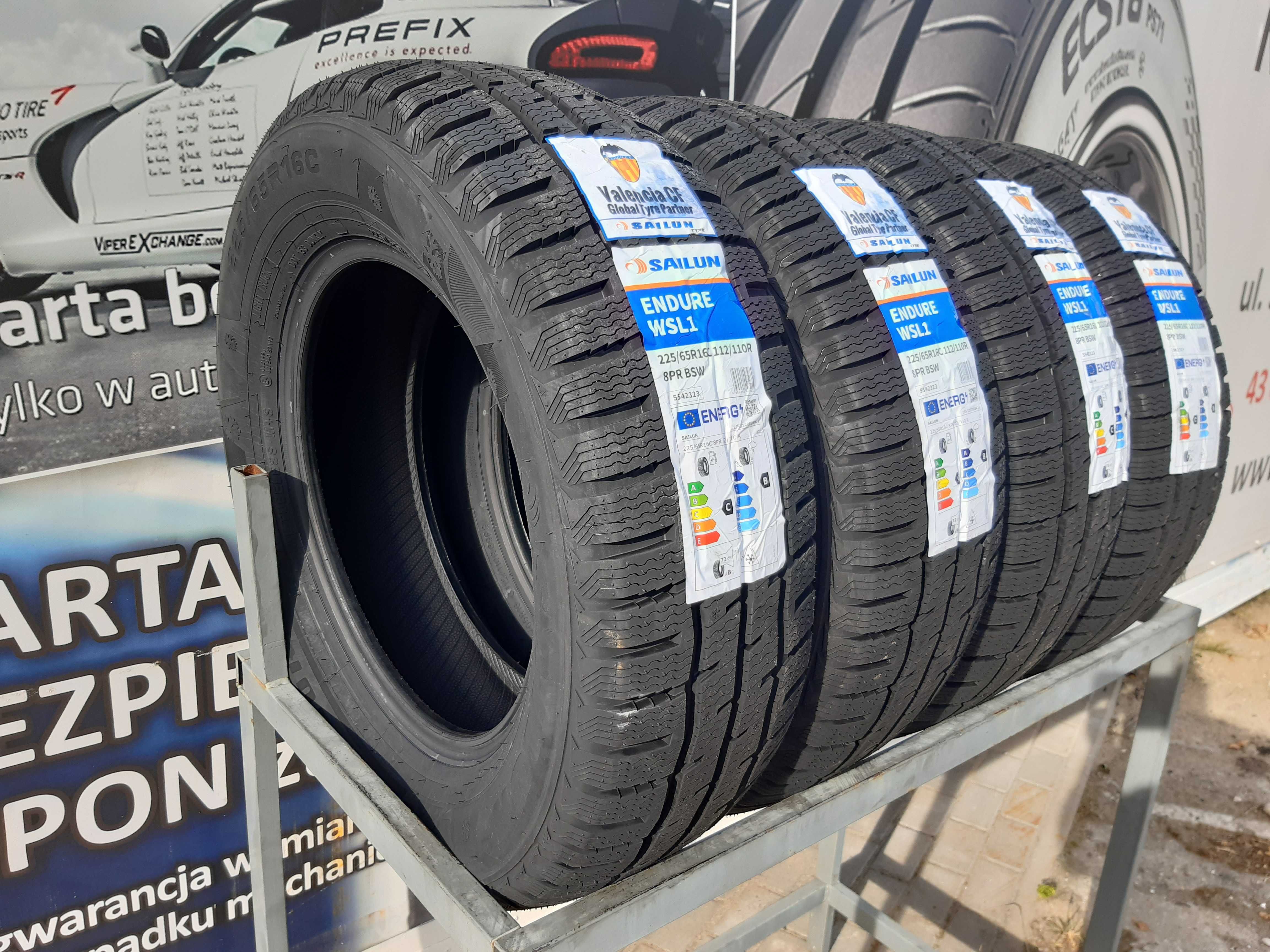 2xOpona zimowa 195/65 R16C 104R Sailun Ice Blazer WST1 Nowa gwarancja