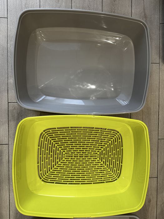 Туалет з бортиком для котів Moderna Lift To Sift Large