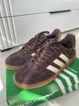Кросівки кеди adidas spezial sporty & rich brown