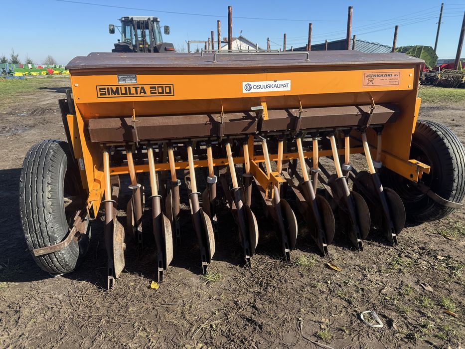 Сівалка Зернова навісна Дискова Сошнікова 2м SIMULTA JUNKKARI 200 (сз)