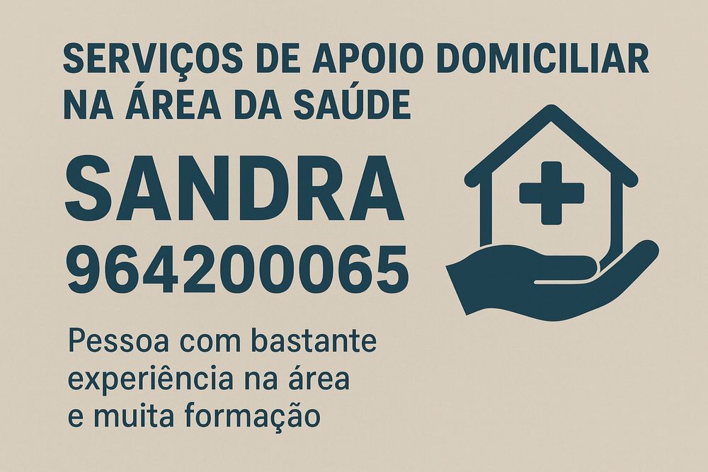 Serviços de Apoio Domiciliar na area da Saude