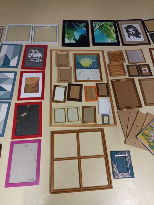kolekcja ramek pod zdjęcia i obrazy