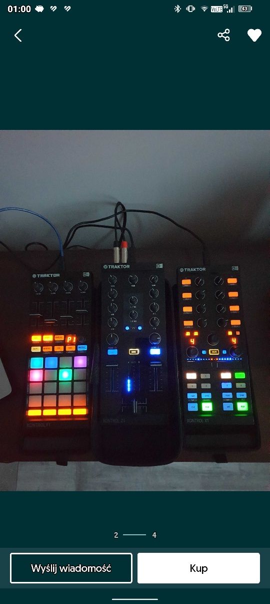 Kontroler Native Instruments Traktor Kontrol Z1 F1 X1 MK2 inne skup