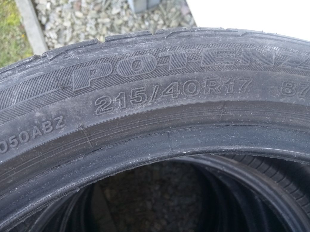 Opony LATO Bridgestone 215/40/17