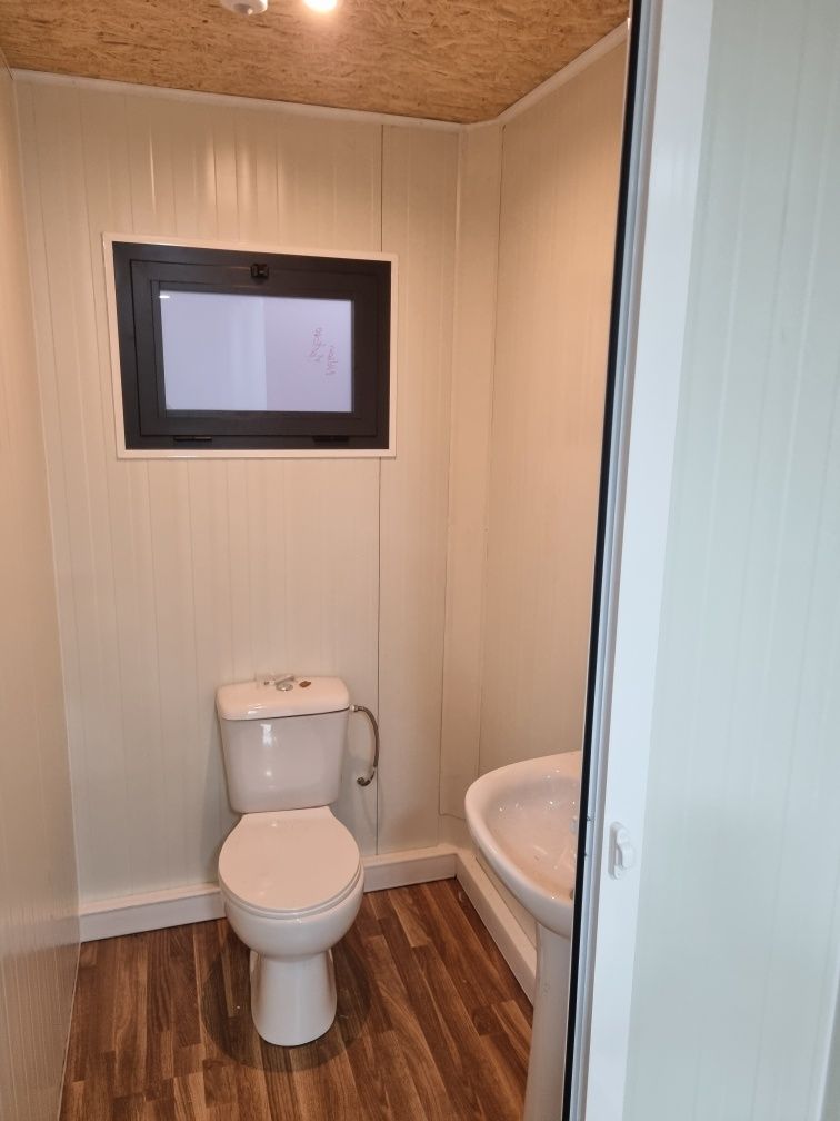 Conteiner, stand vendas bungalow