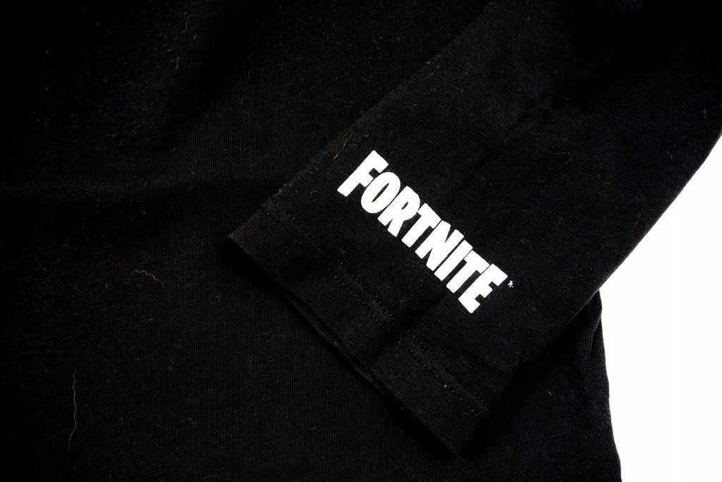 146-152cm -FORTNITE EPIC GAME czarna bluzka dla chłopca UNIKATOWA /952