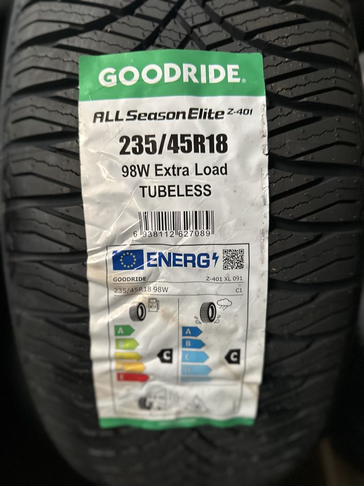 NOWE opony całoroczne 235/45R18 Goodride Z-401  WYSYŁKA