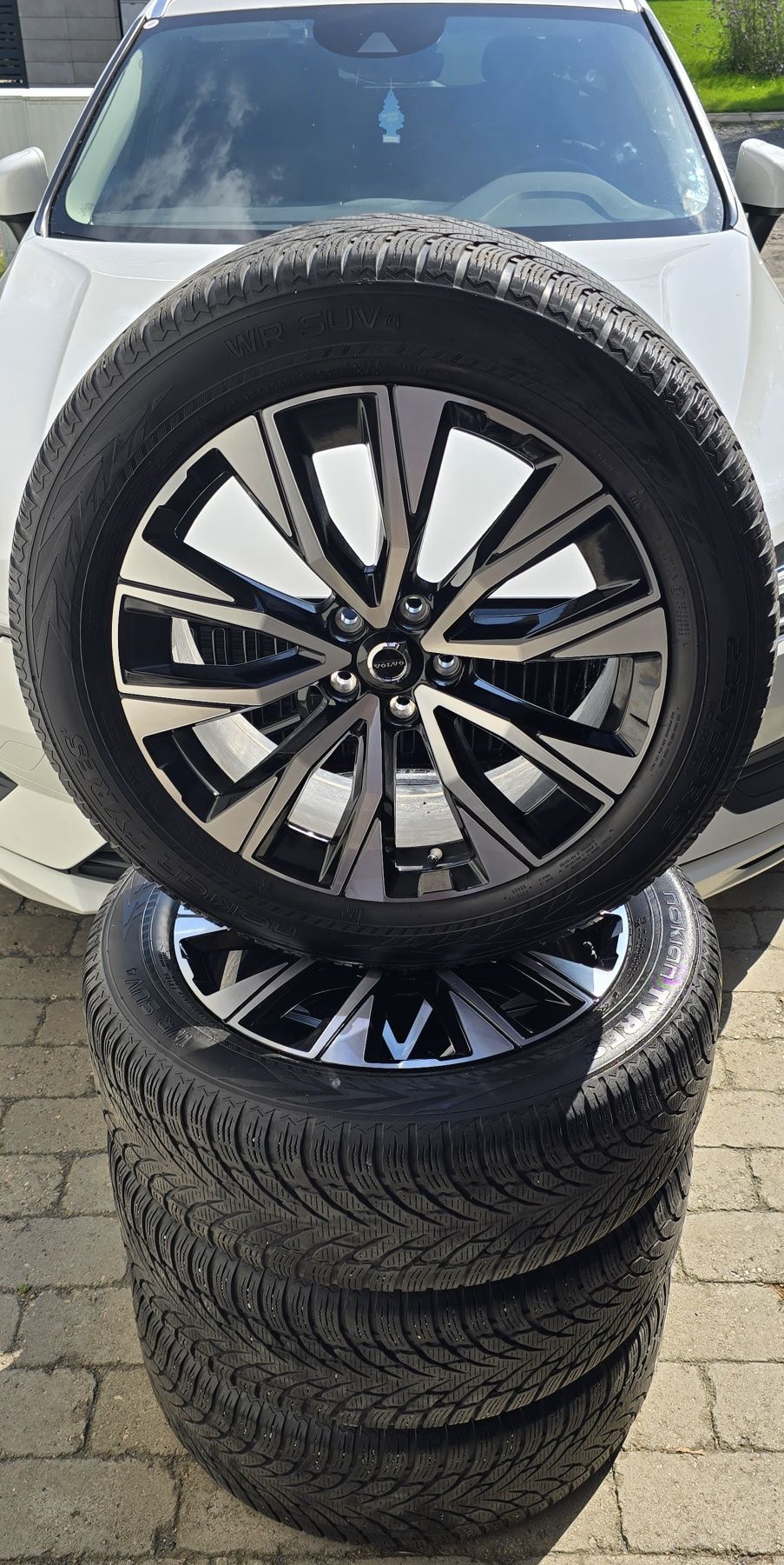 Koła felgi do VOLVO XC60ll V90 S90ll 7,5x19 ET50,5 opony zimowe super