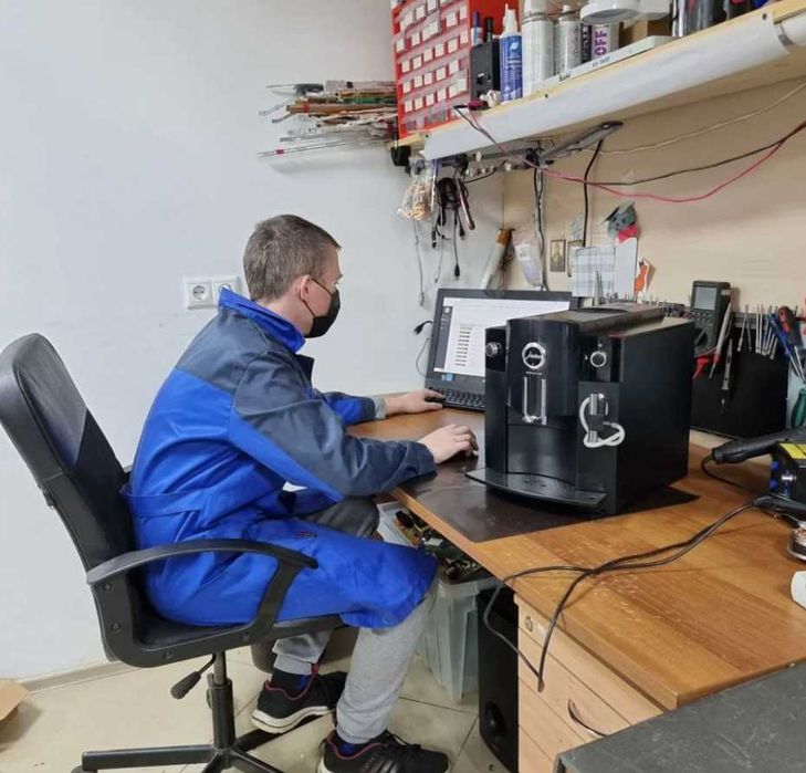 Ремонт кавомашин, кавоварок, мiкрохвильовок. Декальцинація Виїзд