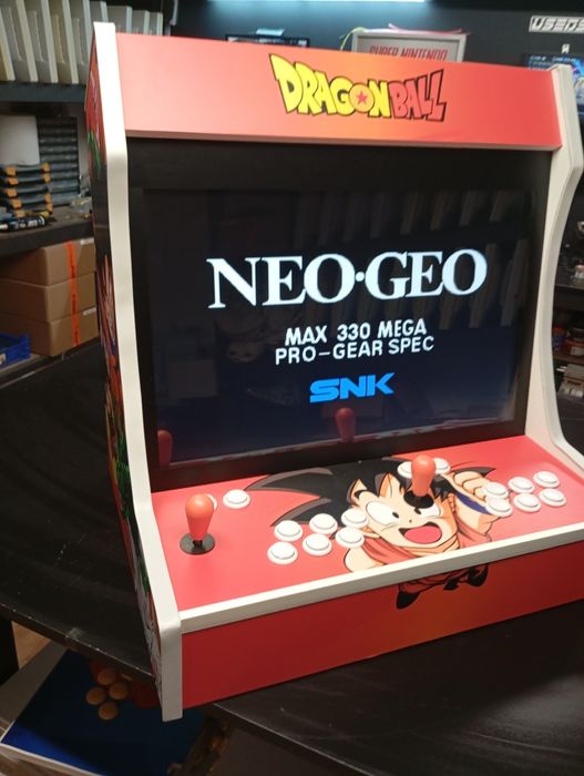 Arcade Bartop  Dragon Bll
Monitor 24" Full Led
Bartop com todos os gra