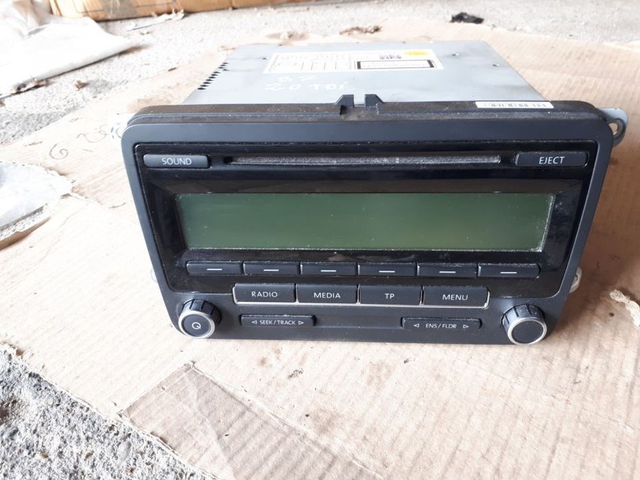 VW PASSAT B7 RADIO CD 1K0035186AB