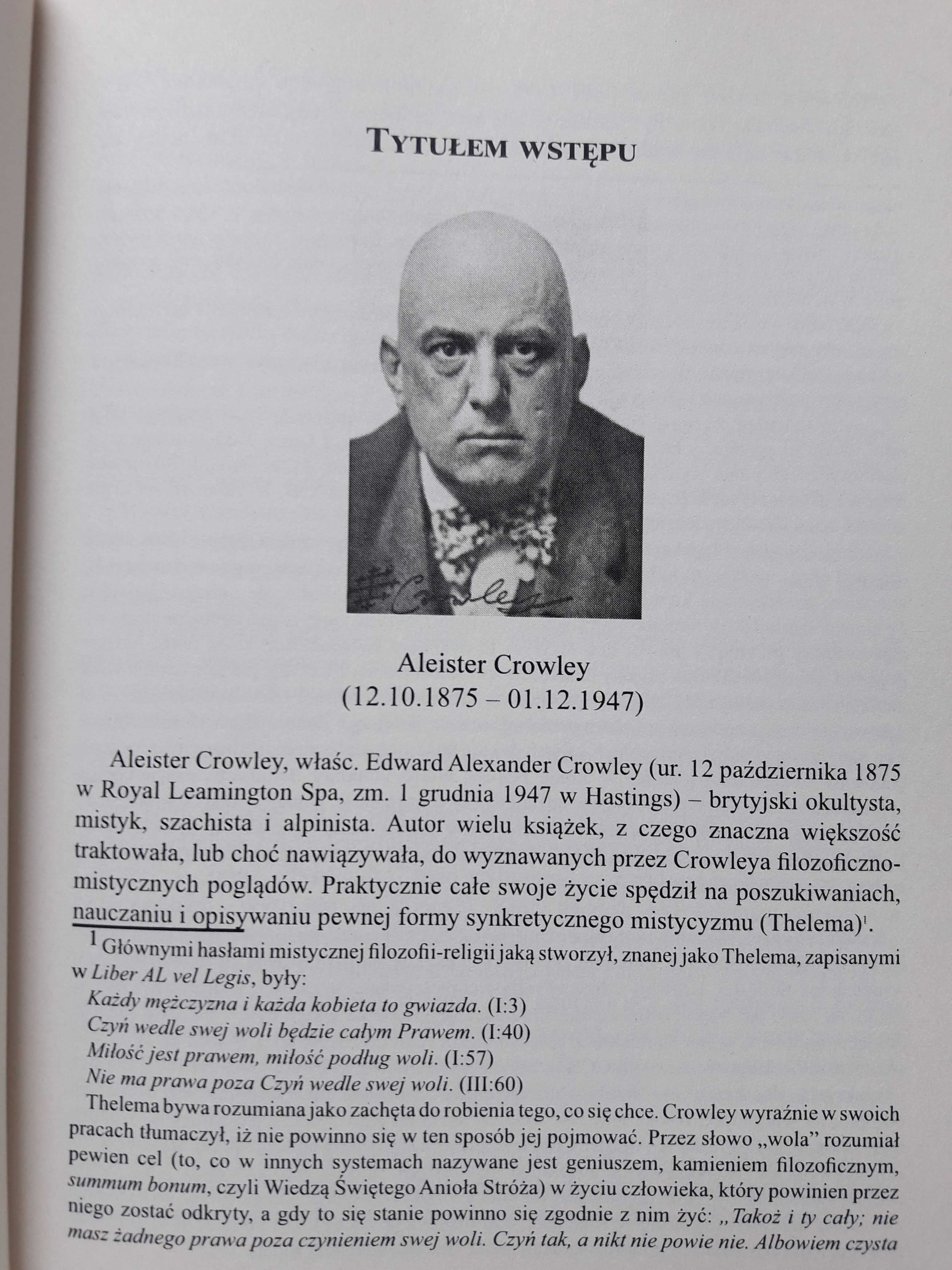 Magija w teorii i praktyce Aleister Crowley