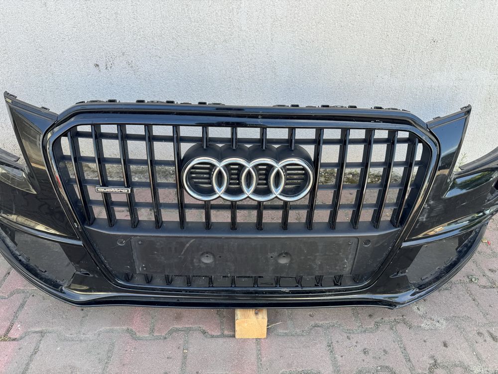 Audi Q5 8R Lift S-Line Zderzak Atrapa Przód