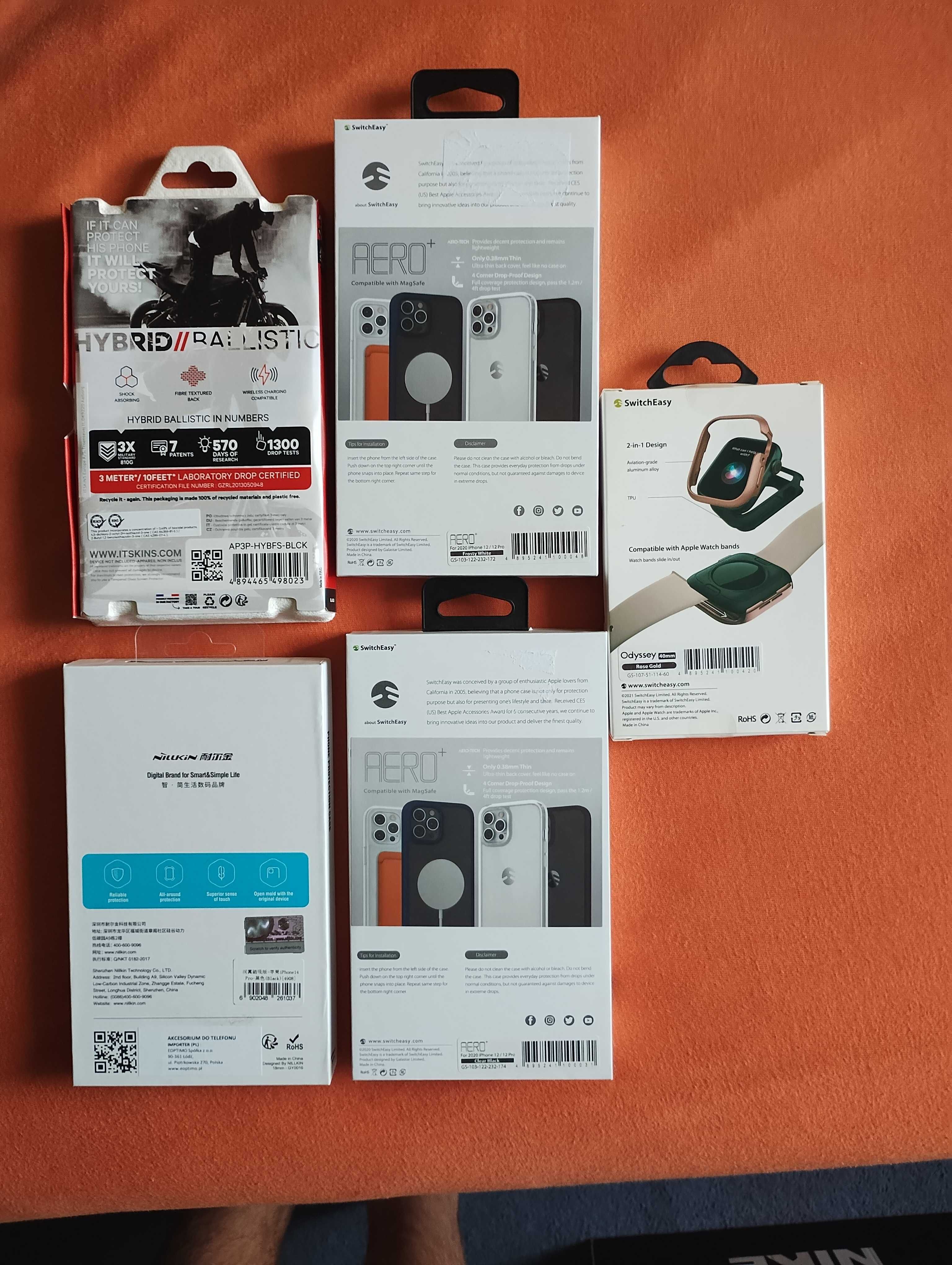 Case do Iphone 12/12pro, Etui. Cena za 1 sztukę.  Switch Easy / Itkins