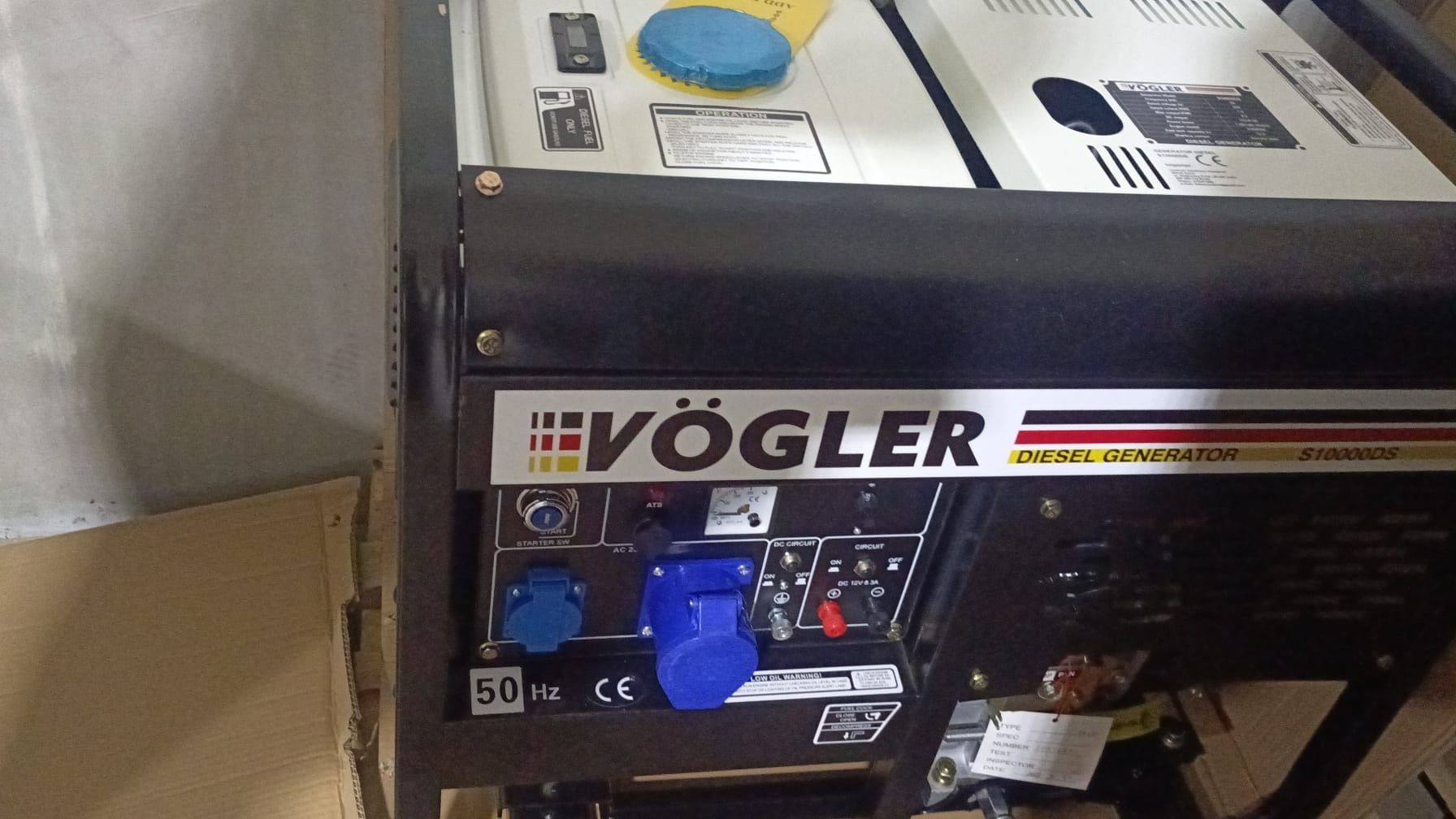 Agregat prądotwórczy VÖGLER S10000DS3 diesel generator prądu 10Kva