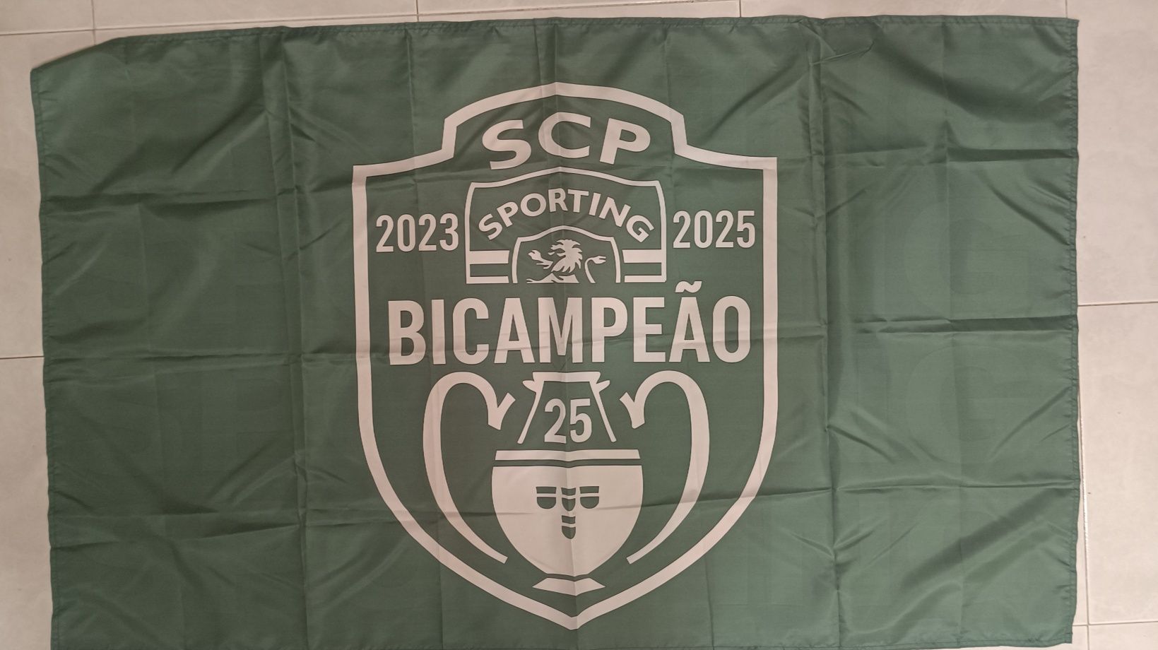Bandeira Sporting Biicampeao