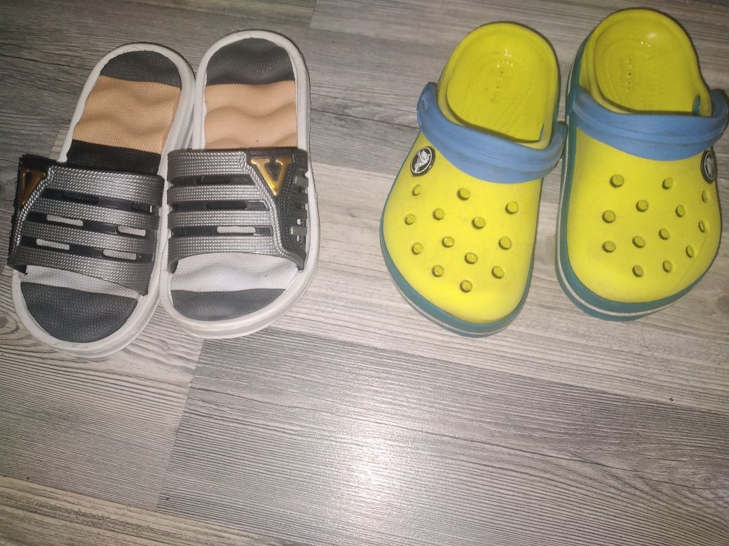 Кроксы шлепки next primark crocs 28/29/30 для мальчика 16/17/18/19см