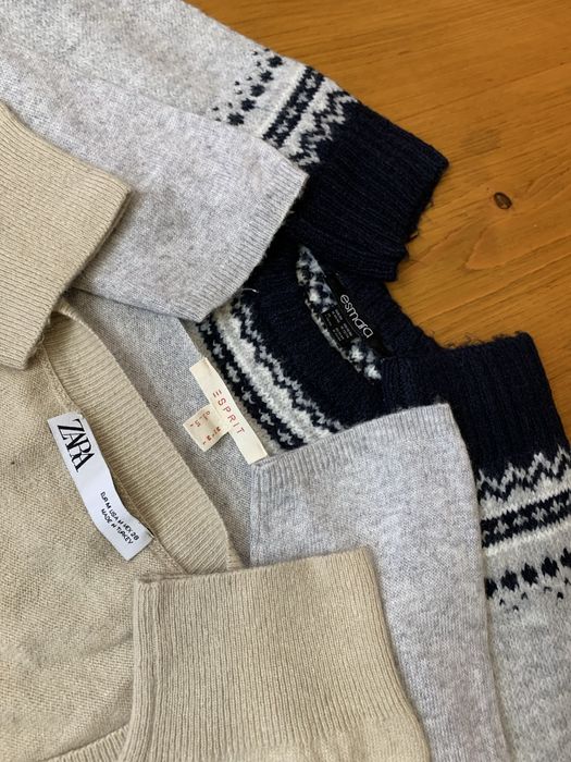 Esprit, Zara светр, пуловер, джемпер шерсть S/M
