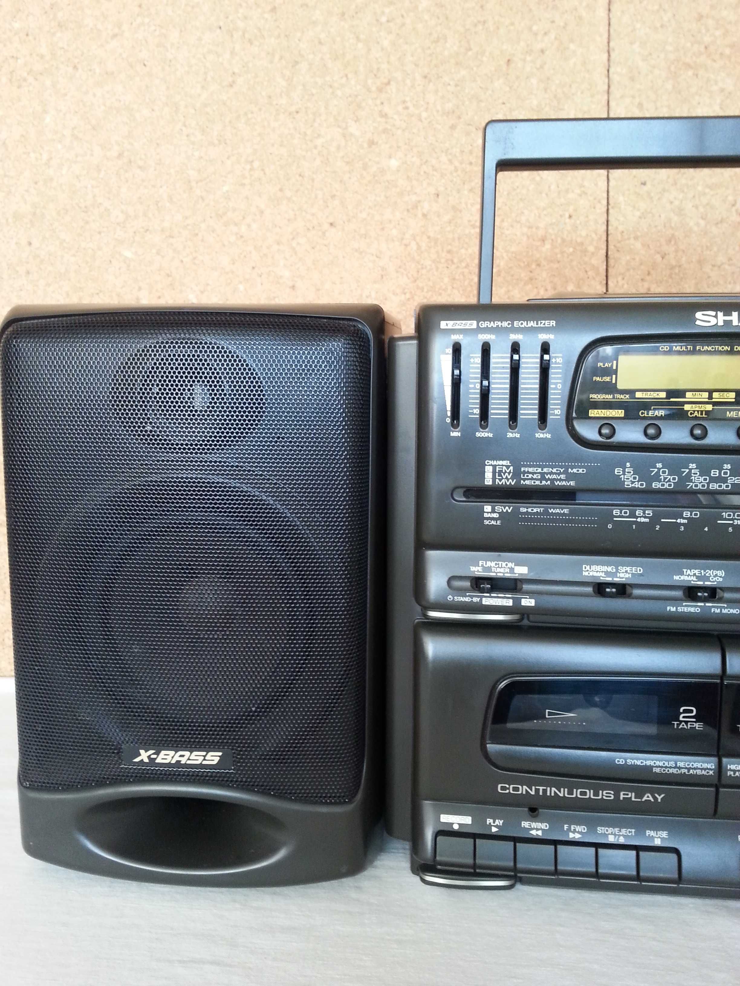 Radiomagnetofon z CD Sharp GX-CD555Z
