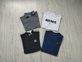 Zestaw koszulek dla Chłopca S/M nike,adidas,the North face,lyle&scott