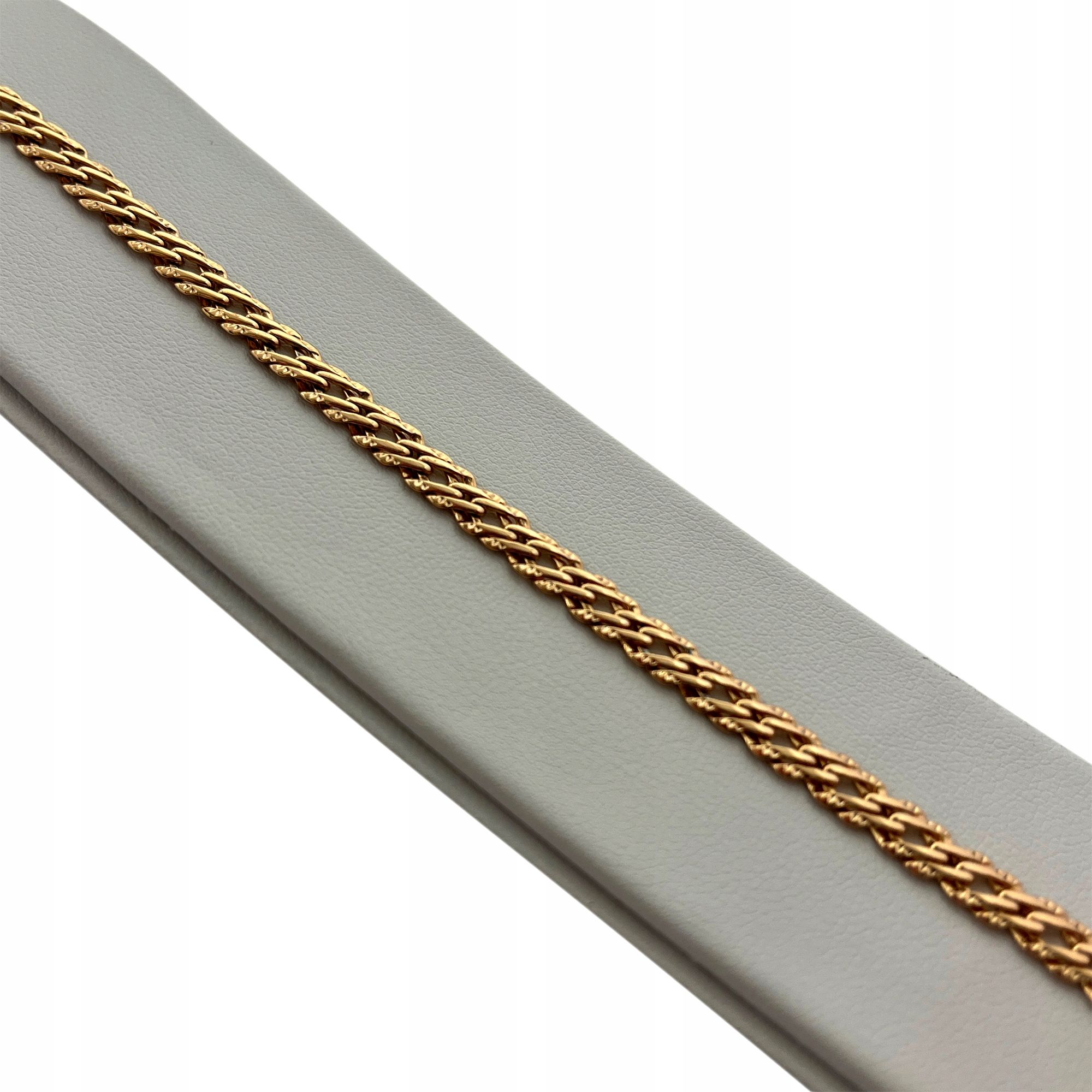 Bransoletka Złota Damska Rombo 16,5cm 5mm Dla Przyjaciółki Żony Babci