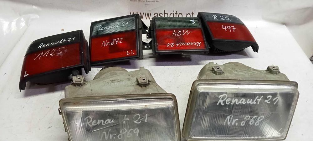 Farol e Farolins Renault 21