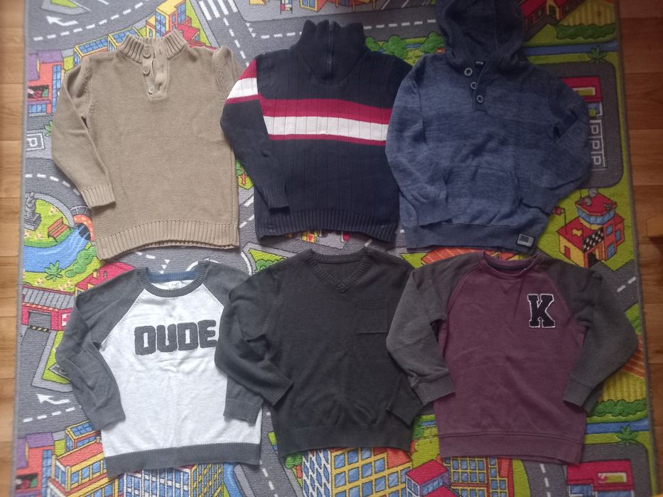 R 128 sweterek swetr f&f c&a