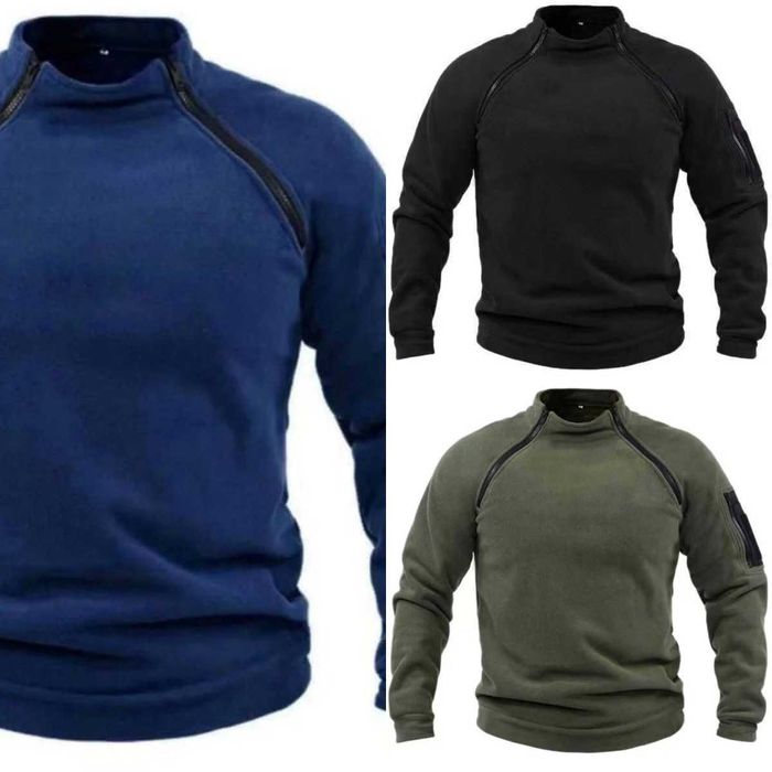 В наличии! Теплая мужская флиска 3 цвета