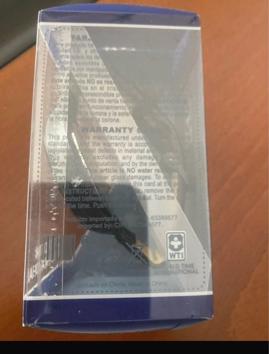 Relogio  novo. …………………………………………………………….