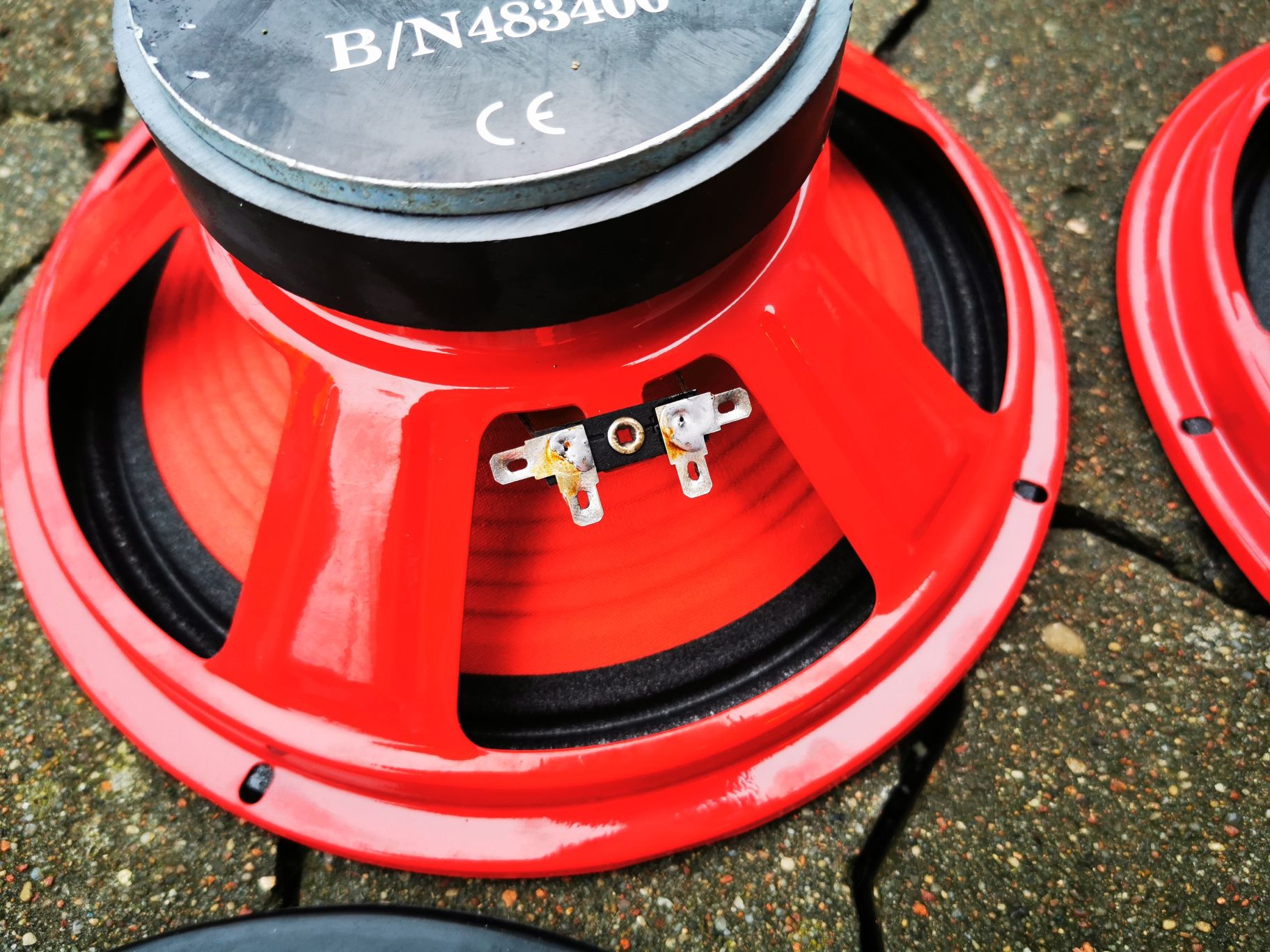 Głośniki basowe POWER BASS 225W 25cm z Niemiec