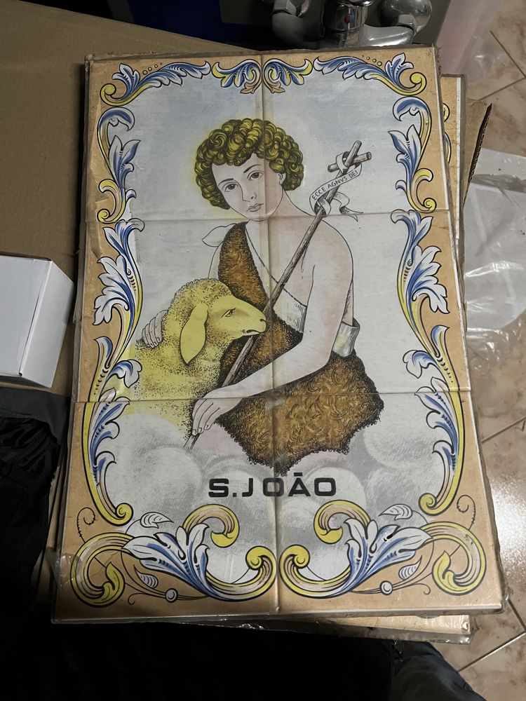 Quadros pintados a mao