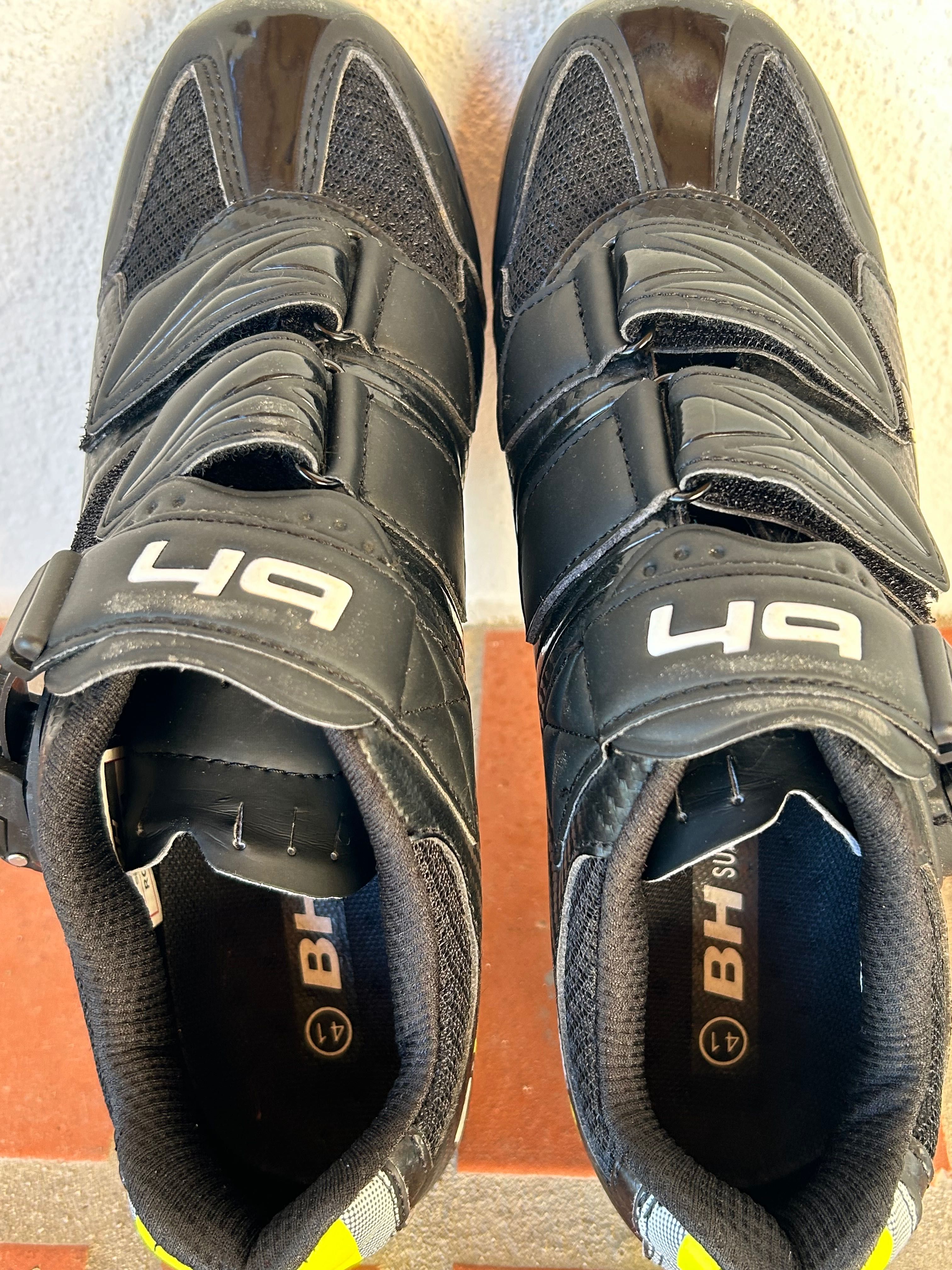 Sapatos ciclismo novos 41