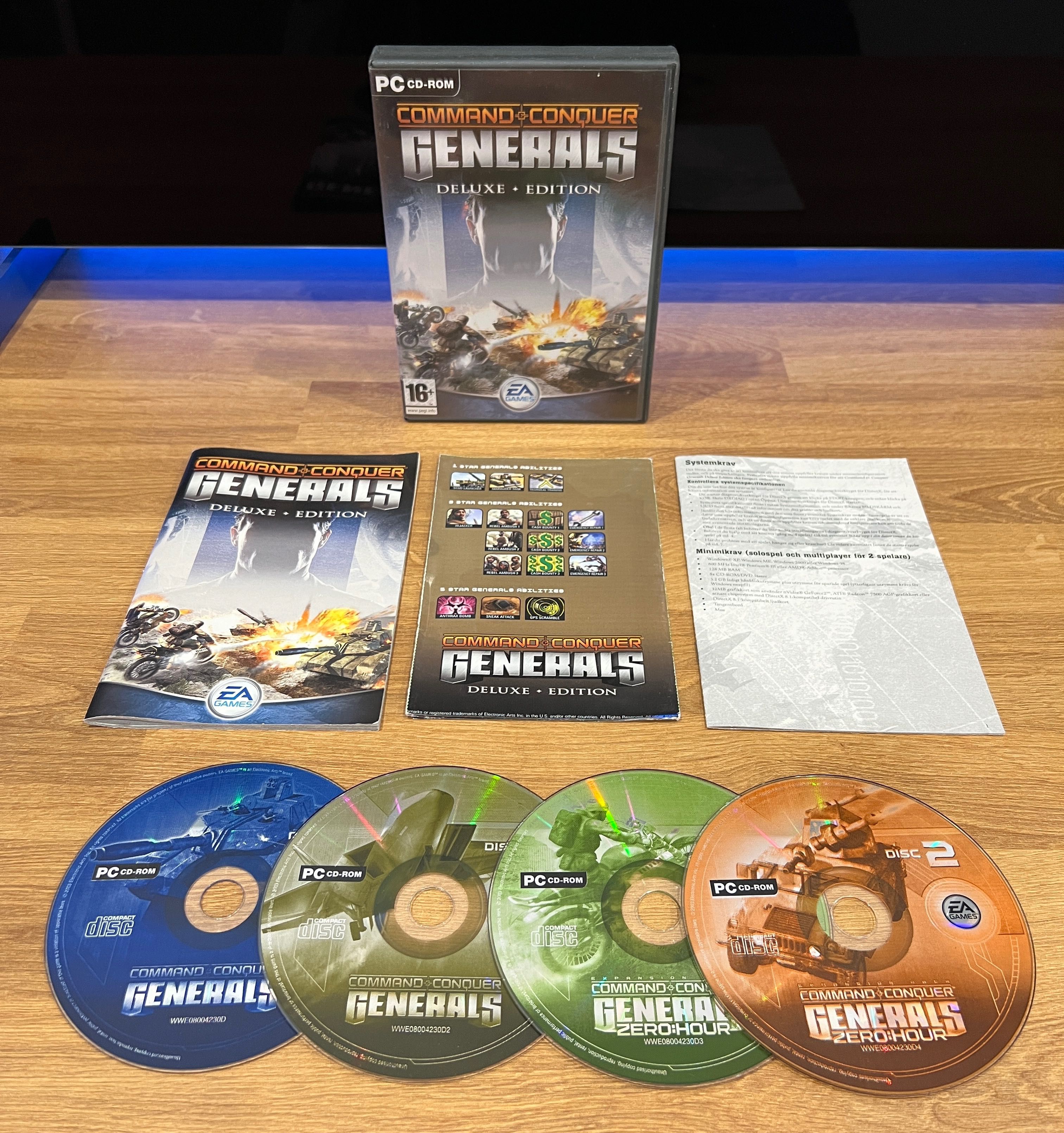 C&C Generals Deluxe Edition (PC EU 2003) kompletne wydanie EA